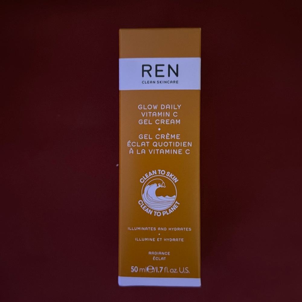 REN Glow Daily Vitamin C Gel Cream NWT